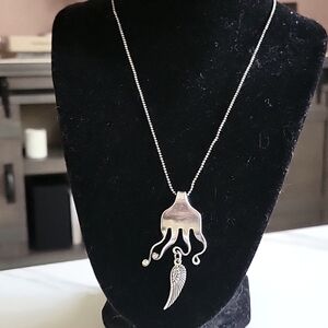 Fork necklace